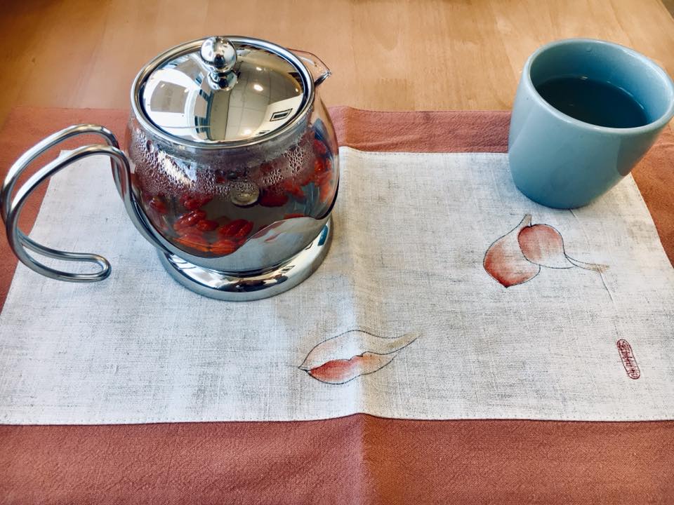 goji herbal tea in clinic